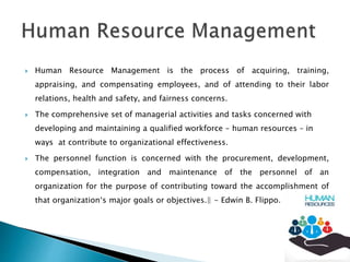 HRM Unit 1 | PPTX