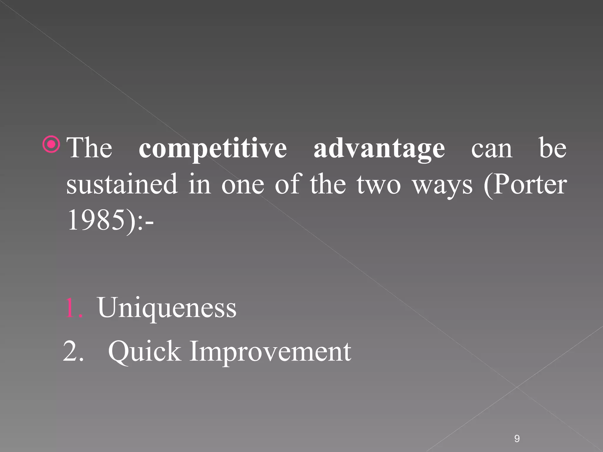 Human Resource Management ( competitive advantage) | PPT
