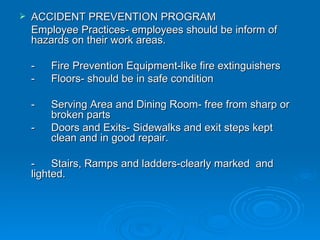 (Hrm 106)accident prevention | PPT