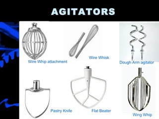 AGITATORS Wire Whisk  Wire Whip attachment Dough Arm agitator Pastry Knife Flat Beater Wing Whip 