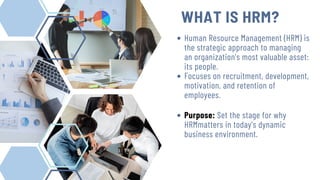 IMPORTANCE OF HRM IN MODERN ORGANIZATIONS | PDF