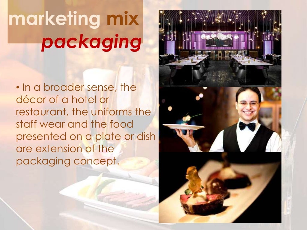 Marketing and Promotions of Food and Beverage