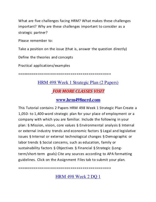 Hrm 320 week 5 dq 1 and 2 essay examples 02 picture