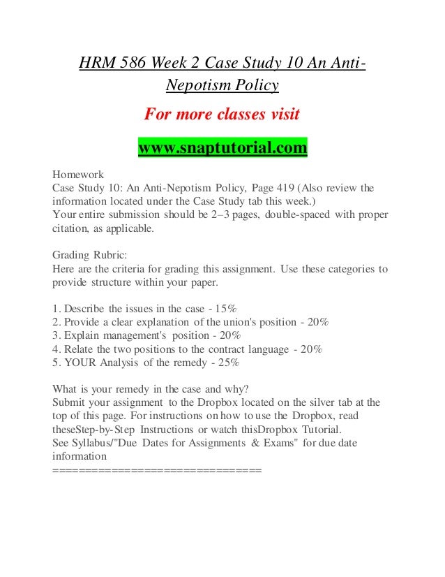 Hrm 586 Success Begins Snaptutorial Com