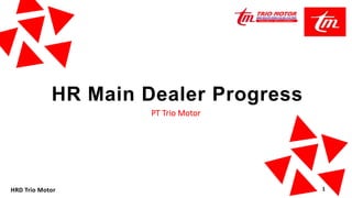 HR Main Dealer Progress
PT Trio Motor
HRD Trio Motor 1
 