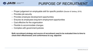 bschool.cms.ac.in
PURPOSE OF RECRUITMENT
 