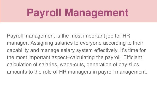 payroll management 6