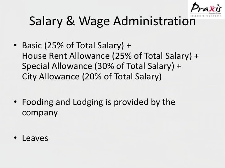Wage And Salary Administration In Hotel Industry