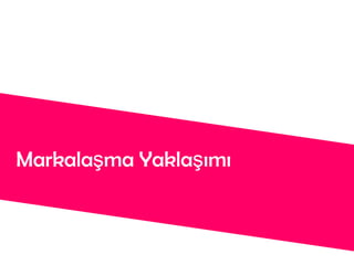 Markalaşma Yaklaşımı
 