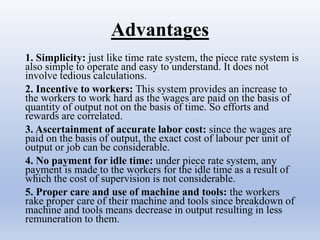 Basic system of wages | PPTX