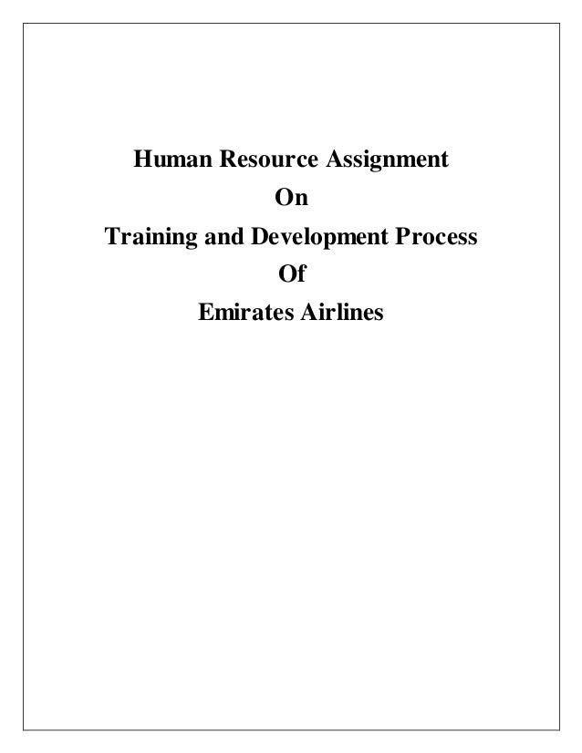 Training And Development Process Of Emirates Cabin Crew