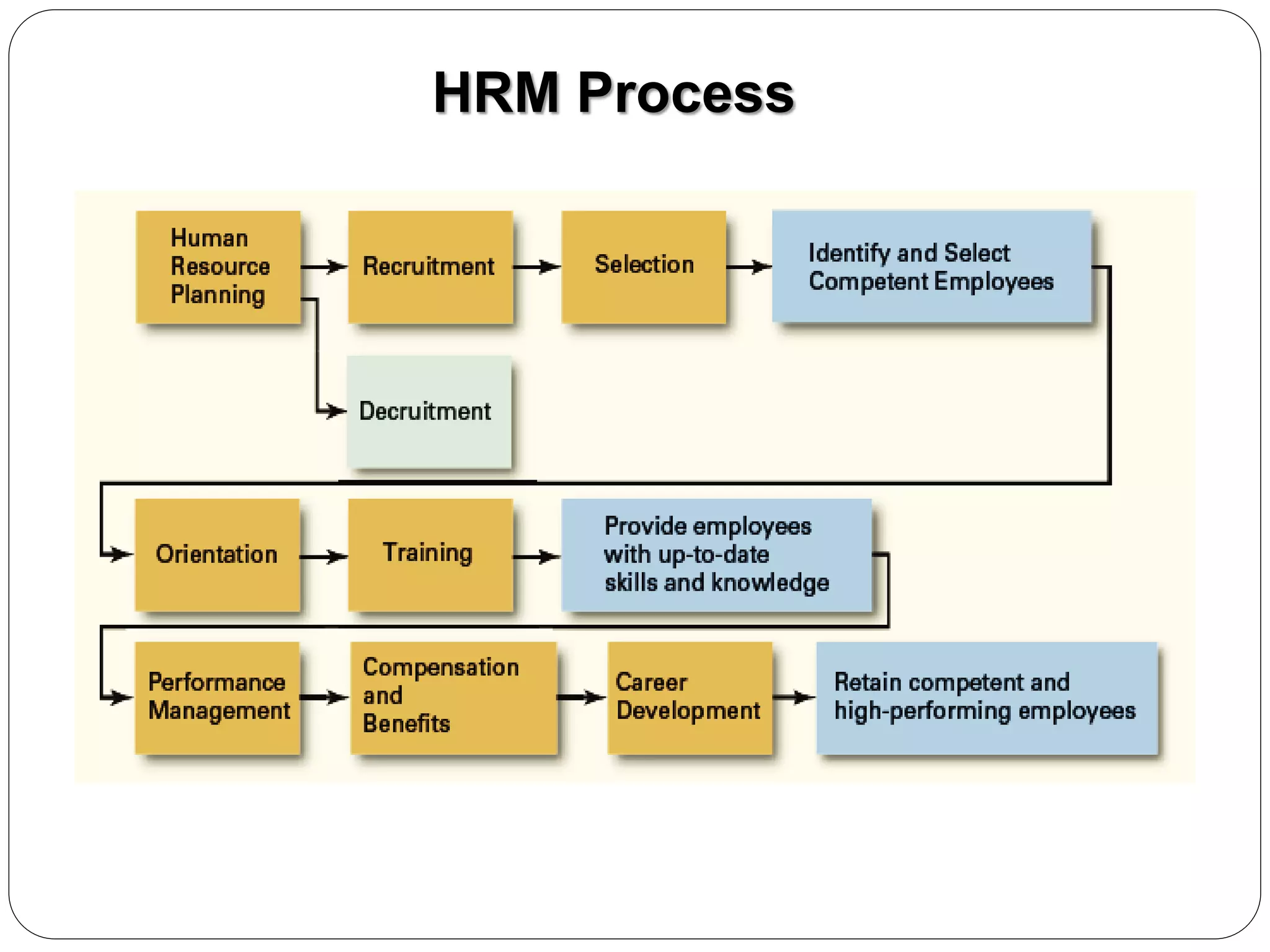 HRM Process
 