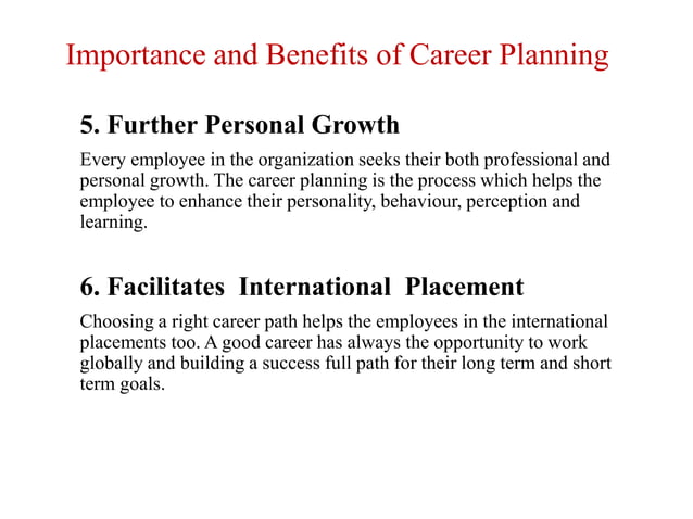WHAT IS CAREER PLANNING AND DEVELOPMENT IN HRM visual data 7