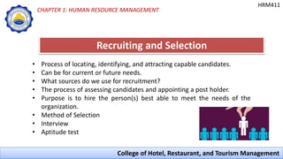 Introduction to Human Resource Management in Hospitality Industry | PPTX