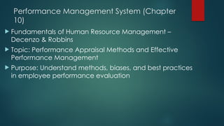 Comprehensive Guide to Performance Appraisal Methods and Effective ...
