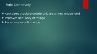 Comprehensive Guide to Performance Appraisal Methods and Effective ...