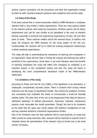 Hrm dissertation indian organisation [www.writekraft.com] | DOCX