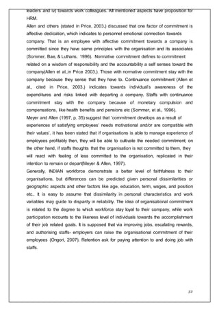 Hrm dissertation indian organisation [www.writekraft.com] | DOCX
