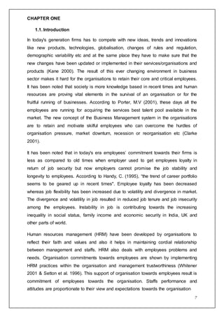 Hrm dissertation indian organisation [www.writekraft.com] | DOCX