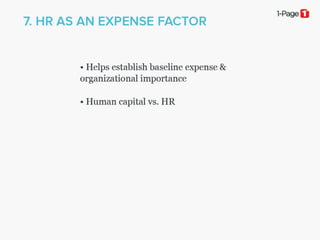Understanding Workforce HR Metrics & Analytics