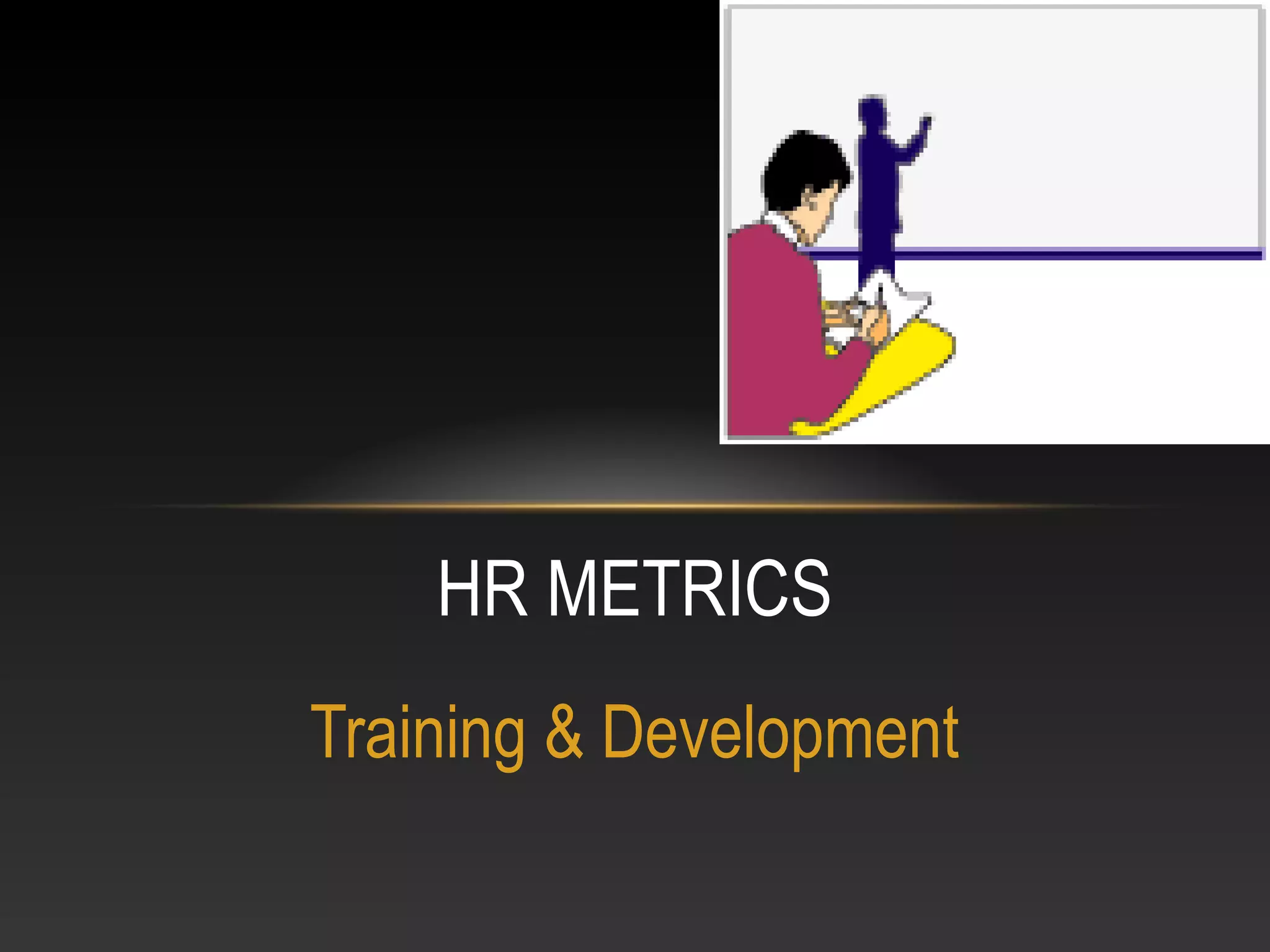 Training & Development
HR METRICS
 