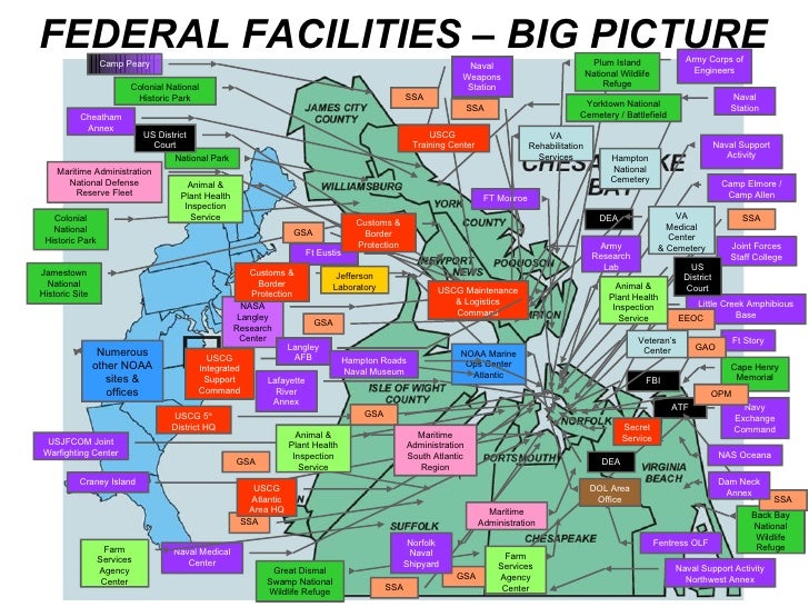 Hampton Roads Military and Federal Facilities