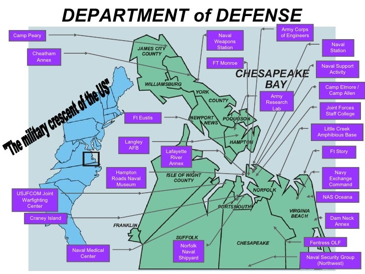 Hampton Roads Military and Federal Facilities