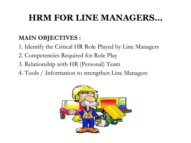 Human Resource Management For Line Managers | PPS | Human Resources ...