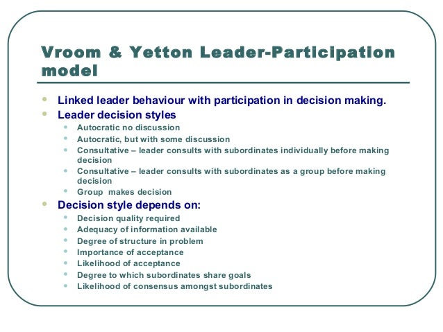 hrmg241leadership 121203225904 phpapp02 leader participation model