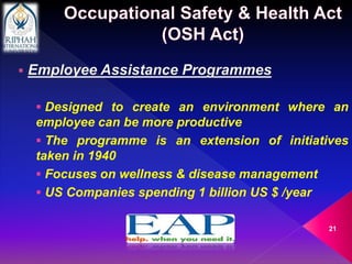 ENSURING SAFE & HEALTHY WORK ENVIRONMENT | PPTX