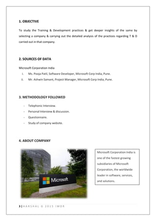 Microsoft's Training & Development | PDF