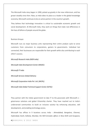 Microsoft's Training & Development | PDF