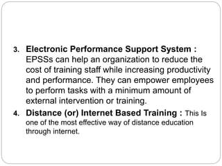 training practices and corporate training initiatives in india | PPTX