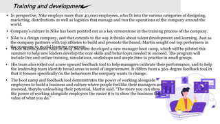 Resource Management of Nike
