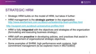 Comprehensive Overview of Human Resource Management Approaches and ...