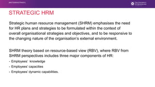 Comprehensive Overview of Human Resource Management Approaches and ...