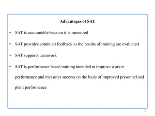 Sat Training Model training and development notes for mba students | PPTX
