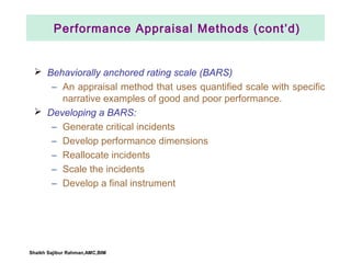 HRM performance appraisal_lecture_06_class | PPT