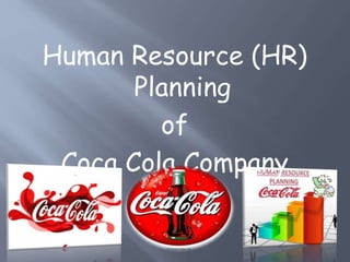 Human Resource (HR)
Planning
of
Coca Cola Company