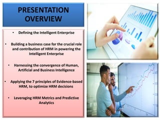PRESENTATION
OVERVIEW
• Defining the Intelligent Enterprise
• Building a business case for the crucial role
and contributi...
