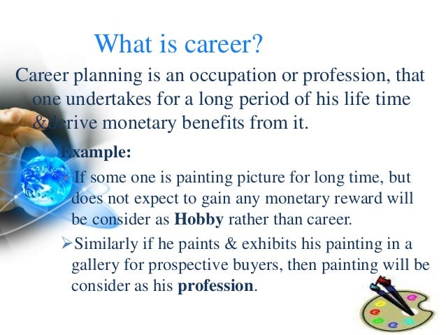 career planning what is career planning