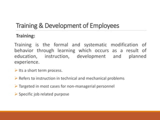 Major Activities in HRM department | PPT