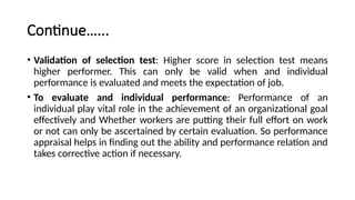 concept of Performance Appraisal in Human Resource Management | PPTX
