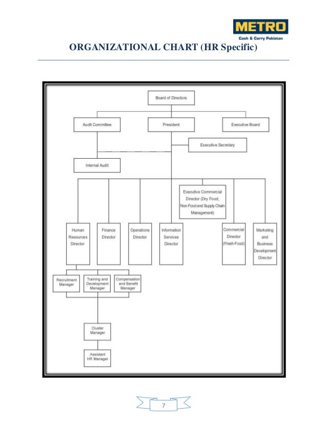 Metro Organization Chart