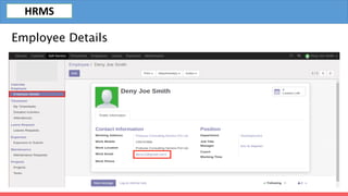 Employee Details
HRMS
 