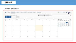 Leaves Dashboard
HRMS
 