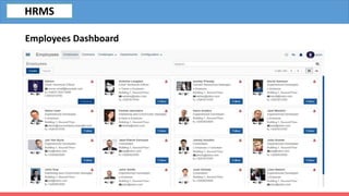 Employees Dashboard
HRMS
 