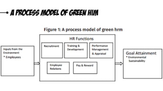 A process model of green him
 
