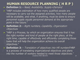 HRM material as per JNTU H | PPT