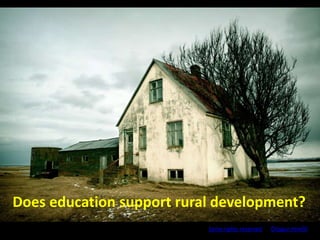 Does education support rural development?
Some rights reserved by Örlygur Hnefill
 